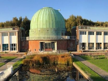The science centre observatory from aerial view