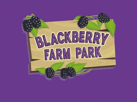 Blackberry Farm park logo in purple