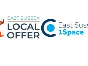 Local offer logo and 1space logo east sussex
