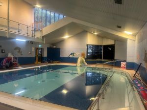 Teaching pool for children (and parent) classes